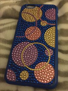 Funda de Teléfono Rectangular de Cuero Artificial de Lujo con Borlas y Cuentas en Relieve de 80g para iPhone 11 12 13 14 15 16 17 Pro Max - Product Image 4