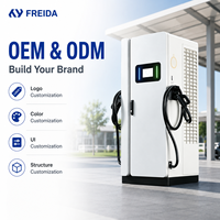 Nuevo Cargador para Vehículos Eléctricos DC de 120kW, Estación de Carga Rápida para Vehículos Eléctricos, Doble CCS2, Comercial, para Flotas, EVSE con OCPP 1.6/2.0