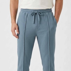 Pantalons pour hommes à prix compétitif, décontractés, respirants, personnalisables avec logo, polyvalents pour la vie quotidienne - Product Image 1