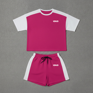Vente flash été - Ensemble formel pour femmes en dentelle à manches courtes et short - Haute qualité - Écologique - Product Image 5