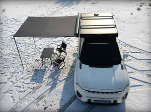 TRAP OVERLAND AUTO <b>awning</b> 2.5m size auto <b>Awning</b> <b>side</b> overlanding <b>awning</b> wind test car off road freestanding <b>awning</b> 4x4 heavy - Product Image 1