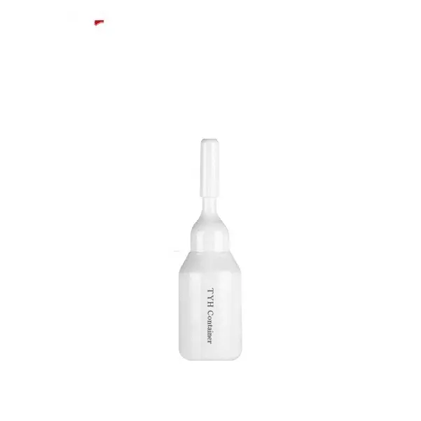 10ml LDPE Round Soft Plastic Dropper Serum Bottles | Squeezed Ampoules with PP Screw On Nozzle Cap for Beauty Care (HN Series)