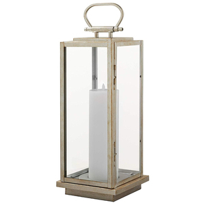 Lanternes à bougies en acier inoxydable et en verre pour la décoration de la maison et du jardin, lanternes brillantes argentées pour table et sol, lanternes hautes - Product Image 4