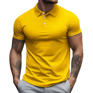 Nouveauté - Polo unisexe avec logo brodé - Coton et polyester - Haute qualité - Polo pour hommes - Product Image 2