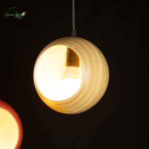 Elegant Spun Bamboo Lampshade Handmade <b>Natural</b> Bamboo <b>Light</b> <b>Shade</b> for Premium Interior Lighting - Product Image 1