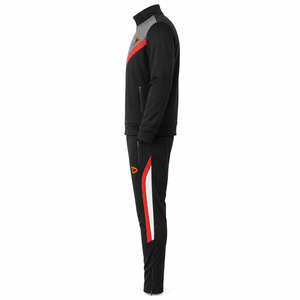 Baseball Warmup Full <b>Zip</b> <b>Hooded</b> Tracksuit Printed Color Block Training Jacket Tapered Pants Men's Lightweight Winter Team - Product Image 3