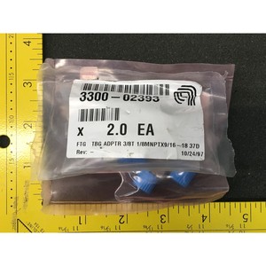 ชุดอุปกรณ์ LOT OF 4 AMAT 3300-02393 FTG TBG ADPTR 3/8T - อุปกรณ์และอะไหล่เซมิคอนดักเตอร์ระดับโลกที่เชื่อถือได้ - Product Image 2