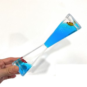 Minuterie de mouvement liquide colorée-jouet éducatif d'autisme sensoriel pour l'outil d'apprentissage de soulagement du stress - Product Image 2