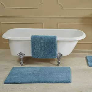 Tapis de bain antidérapant super absorbant à séchage rapide en terre de diatomée gravée et coton naturel, modèle 2026, le plus vendu - Product Image 1