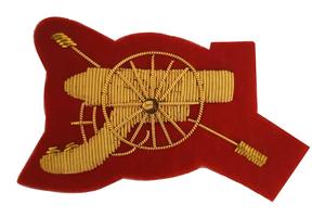 Handmade Embroidered Custom Made Bullion Wire Royal <b>Crown</b> Patches 3D Embroidery Golden &<b>Silver</b> Fashion Badges For Uniform - Product Image 3