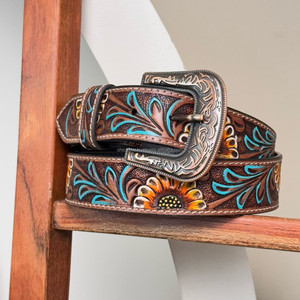 เข็มขัดหนังวัวแท้สำหรับผู้ชายและผู้หญิงปรับได้เข็มขัดหนังวัวแท้ - Product Image 4