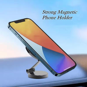 Neuester Faltbarer Magnetischer Handyhalter für Auto-Armaturenbrett Starker Magnet Handyhalterung Auto-Handyhalter für <span class=keywords><strong>iPhone</strong></span> - Product Image 2