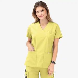 Uniformes Médicos de Enfermería con Logotipo Personalizado, Nuevo Estilo, 2 Piezas, Manga Corta, para Mujer - Product Image 2
