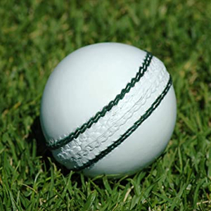Pelota de Cricket Blanca de Cuero de Dos Piezas - Color/Logotipo/Tamaño Personalizables, Pelota de Cricket Blanca Cosida a Mano de Alta Calidad y Duradera - Product Image 3