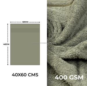 Serviettes de toilette en coton turc extra douces 400 GSM – Haute absorption – Utilisation à domicile, en spa et en salle de sport – Fournisseur de marques privées - Product Image 4