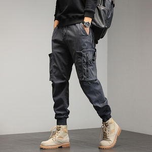 Pantalones Deportivos Clásicos Casuales para Hombre con Interior de Felpa Suave, Cintura Ajustable con Cordón, Puños Elásticos y Costuras Resistentes - Product Image 4