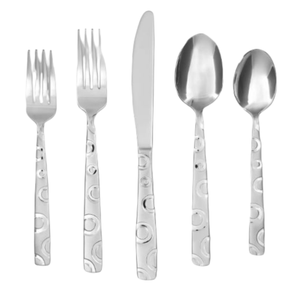 Ensemble de couverts en métal de luxe comprenant cuillère, fourchette et couteau pour hôtel, restaurant, restauration et services de haute cuisine - Product Image 3