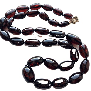 Producto superior, cuentas de resina, acabado brillante ovalado, joyería personalizada, cuentas de resina hechas por artesanos indios, colores personalizados - Product Image 1