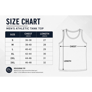 Custom Mens 100% Cotton Gym Tank Top Breathable Knitted Fitness Singlet Solid Running Sports Vest Plus Size - Product Image 5