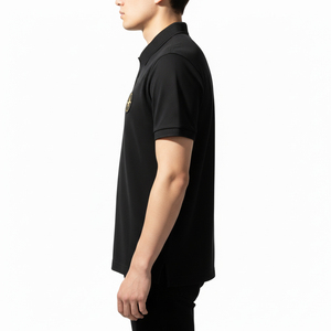 Polo de Cuello con Cierre para Hombre, Diseño Moderno, Corte Ajustado, Camiseta Polo Informal de Alta Calidad, Bordado Personalizado al por Mayor, Ropa de Golf - Product Image 4