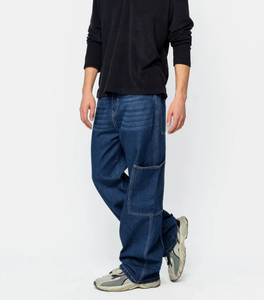 Mejor Precio Pantalones Vaqueros para Hombre - Jeans Azul Claro para Hombre - Jeans de Mezclilla - Ropa Clásica para Hombre de Exportación - Product Image 2