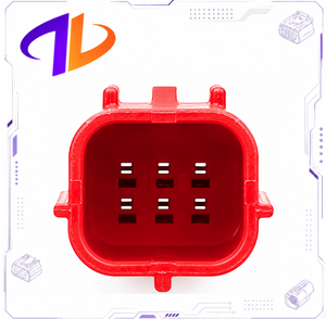 Conector de cableado eléctrico automotriz compatible 302306038 de 6 pines macho/hembra con contacto de cobre y carcasa de nailon - Product Image 3