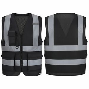 Gilet de travail sans manches pour homme, de haute qualité, décontracté, multi-poches, avec service OEM - Product Image 1