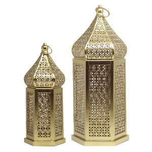 Nueva Linterna Decorativa Marroquí Magnífica de Navidad, de Acero Inoxidable, Elegante, Cuadrada, de Metal y Vidrio, para Decoración del Hogar, Hecha a Mano - Product Image 2