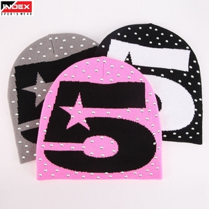 Affordable knit beanie cap winter <b>hat</b> soft <b>warm</b> skull cap flexible stretch comfort fit for men women bulk supply USA - Product Image 1