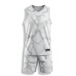 Conjunto de Uniforme de Baloncesto Dry Fit Premium, Color y Talla Personalizables, Equipación de Baloncesto, Uniformes de Baloncesto para Partidos de Liga Profesional para Hombre - Product Image 1