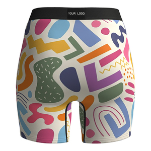 Shorts de sport décontractés pour femmes, couleur unie, taille haute, respirants et sans coutures, vente en gros sur mesure pour l'été - Product Image 5