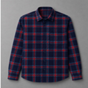 Camisa a Cuadros Casual de Algodón 100% para Hombre, Diseño de Franela, Manga Larga, Teñida con Hilo, Venta al Por Mayor - Product Image 1