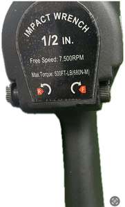 Llave de Impacto Neumática de Doble Martillo SS SAMSON de 1/2 Pulgada, Torque de 680N-M, Capacidad de Perno de 12.7mm, Kit de Herramientas Neumáticas - Product Image 4
