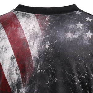 Camiseta de Paintball para Hombre con Bandera de EE. UU., Diseño Patriótico de Estrellas y Rayas, Sublimada, de Secado Rápido, Transpirable, para Entrenamiento Deportivo - Product Image 6