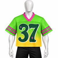 Neues Übergroßes Boxy-Fit Fußball-V-Ausschnitt Mesh Fan-Trikot Bedrucktes Custom Streetwear Sommer Hochwertiges Trikot