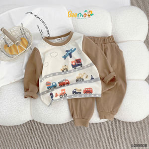 Conjunto Casual de Otoño Invierno para Niños de 1 a 7 Años, Ropa Cómoda para Dormir en Casa, Ropa para Niños Pequeños - Product Image 5