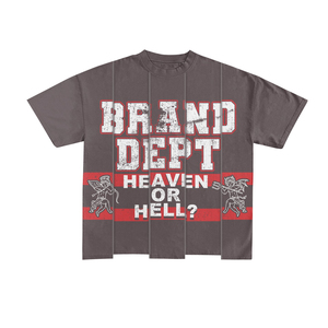 Ensemble streetwear 2 pièces pour homme 2026 : T-shirt graphique oversize et short en jean décontracté imprimé vintage, style hip-hop - Product Image 2