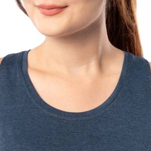 Débardeur sans manches en jersey de coton respirant de haute qualité, écologique, imprimé sur mesure, pour femmes, idéal pour la gym, la course et l'été - Product Image 2