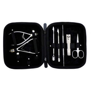 Outils de coupe-ongles professionnels en acier inoxydable de haute qualité, étiquette privée, ensemble de manucure et pédicure, nouveau kit de manucure professionnel - Product Image 2