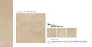 Losas de Porcelana para Exteriores de 2 cm de Grosor, 60x60 cm, Baldosas de Cerámica Resistentes para Pisos Exteriores, Adoquines de Piedra de Nogal - Product Image 4