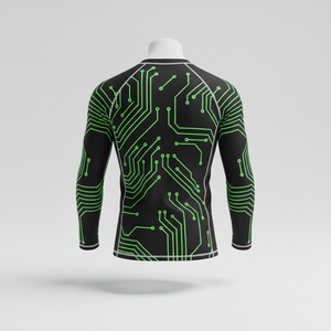 Camiseta de Manga Larga Unisex para Surf, Natación, Protección UV de Secado Rápido, para BJJ, MMA, Jiu Jitsu, Entrenamiento de Grappling - Product Image 2