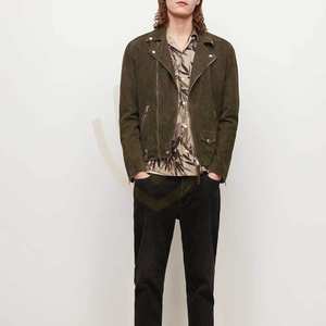 Chaqueta de Cuero Genuino de Alta Calidad para Hombre, Diseño Nuevo, con Talla Personalizada, Chaqueta de Cuero de Gamuza para Invierno - Product Image 4