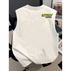 Camiseta Deportiva para Hombre, Corte Musculoso, Transpirable, para Gimnasio, Entrenamiento, Secado Rápido, Sin Mangas, Venta al Por Mayor - Product Image 4