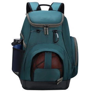 Sac à dos de sport unisexe en polyester, grande capacité, léger, imperméable, avec bandoulière et compartiment zippé, sac de basketball - Product Image 5