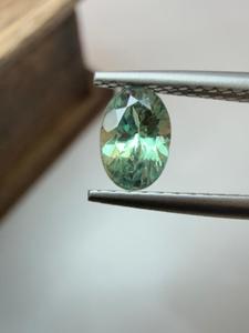 Piedra Preciosa de Alejandrita Suelta, Corte Ovalado, Verde Azulado, Facetada, Piedra Rara de Colección, para Joyería Fina, Piedra Natural que Cambia de Color - Product Image 3