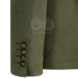 Blazer classique pour homme, vêtement décontracté, conçu avec un tissu doux de qualité, offrant confort et style pour un look durable et tendance. - Product Image 4