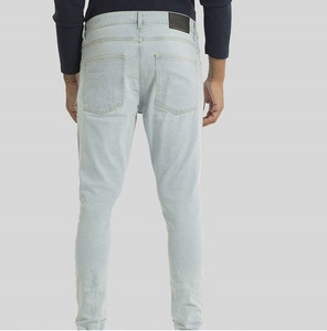 Pantalones Vaqueros de Mezclilla Elásticos con Estampado Urbano de Buena Calidad y Estilo Moderno, Pantalones Vaqueros Personalizados para Hombre, Transpirables - Product Image 3