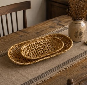 Bandeja de Servir de Ratán Ecológica, Tejida a Mano, de la Mejor Calidad, Decoración para el Hogar y la Cocina - Product Image 2