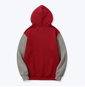 Custom Wholesale Unisex Ski Hoodie Winter <b>Thermal</b> <b>Fleece</b> Pullover Windproof Outdoor Snowboard Patchwork Contrast Hoodies Men - Product Image 2