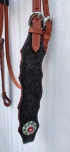 Cabestro Anatómico Ajustable de Nailon para Montar a Caballo, Cómodo y Duradero, con Riendas, Brida para Caballo, Personalizable para Entrenamiento - Product Image 3